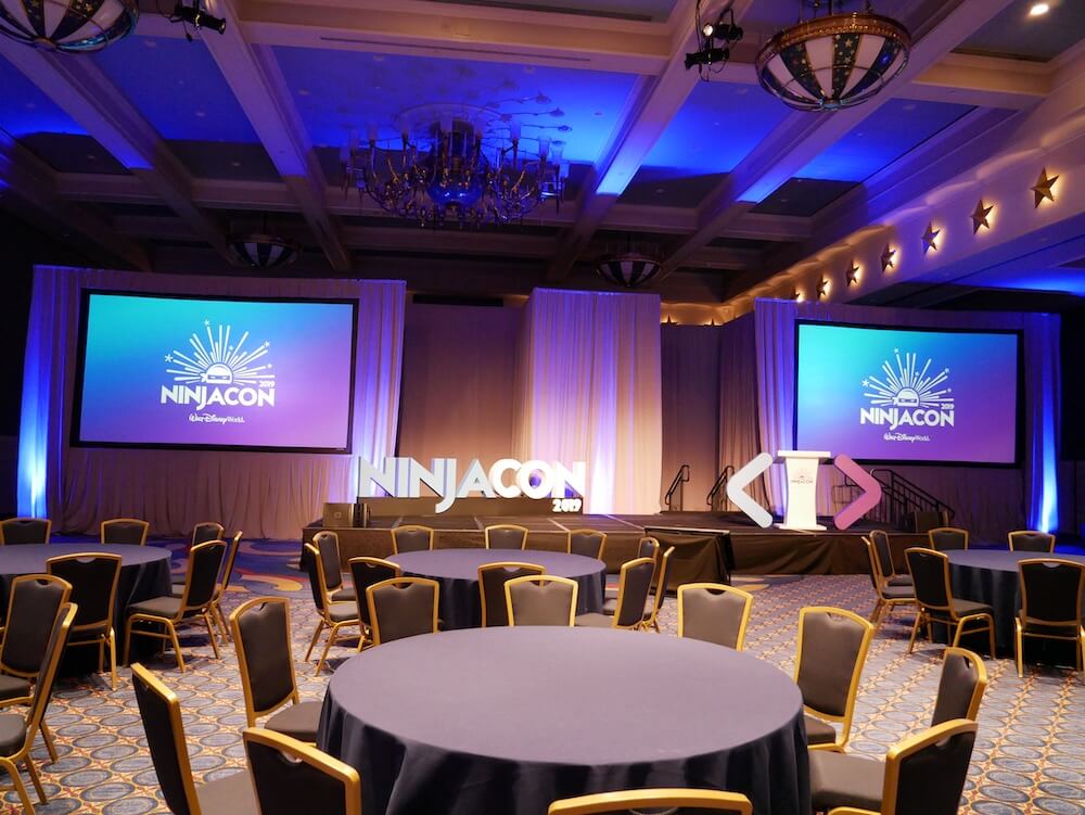 Code Ninjas Stage Setup